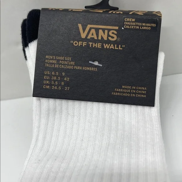 VANS "Off The Wall" Crew socks 
Vans socks (1 pair) Have a good time logo - Picture 15 of 16